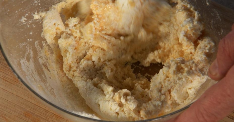 Ленивые вареники с физалисом