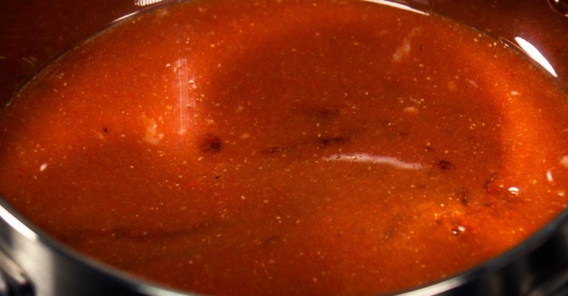 Куриные крылья в глазури из энергетика