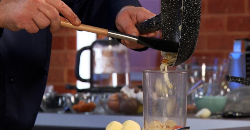 Закуска с креветками