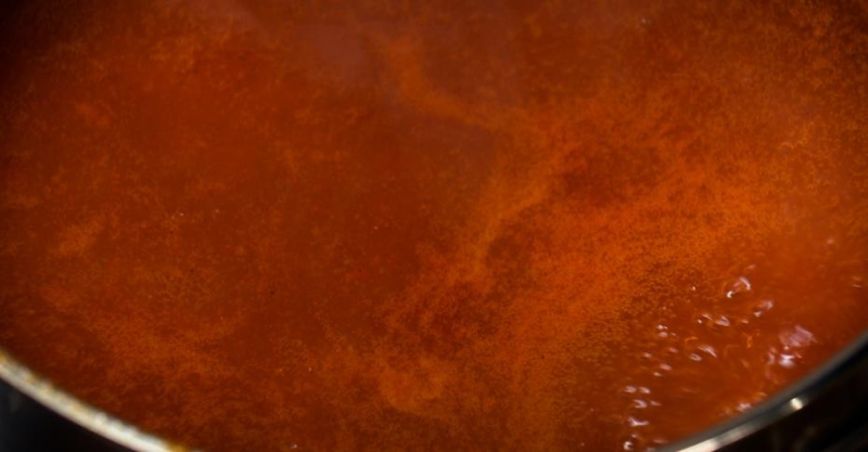 Энчиладас с курицей в соусе