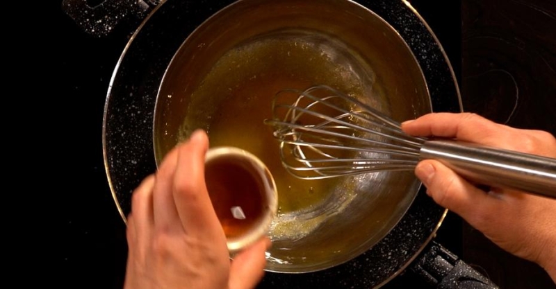 Сабайон с шоколадом